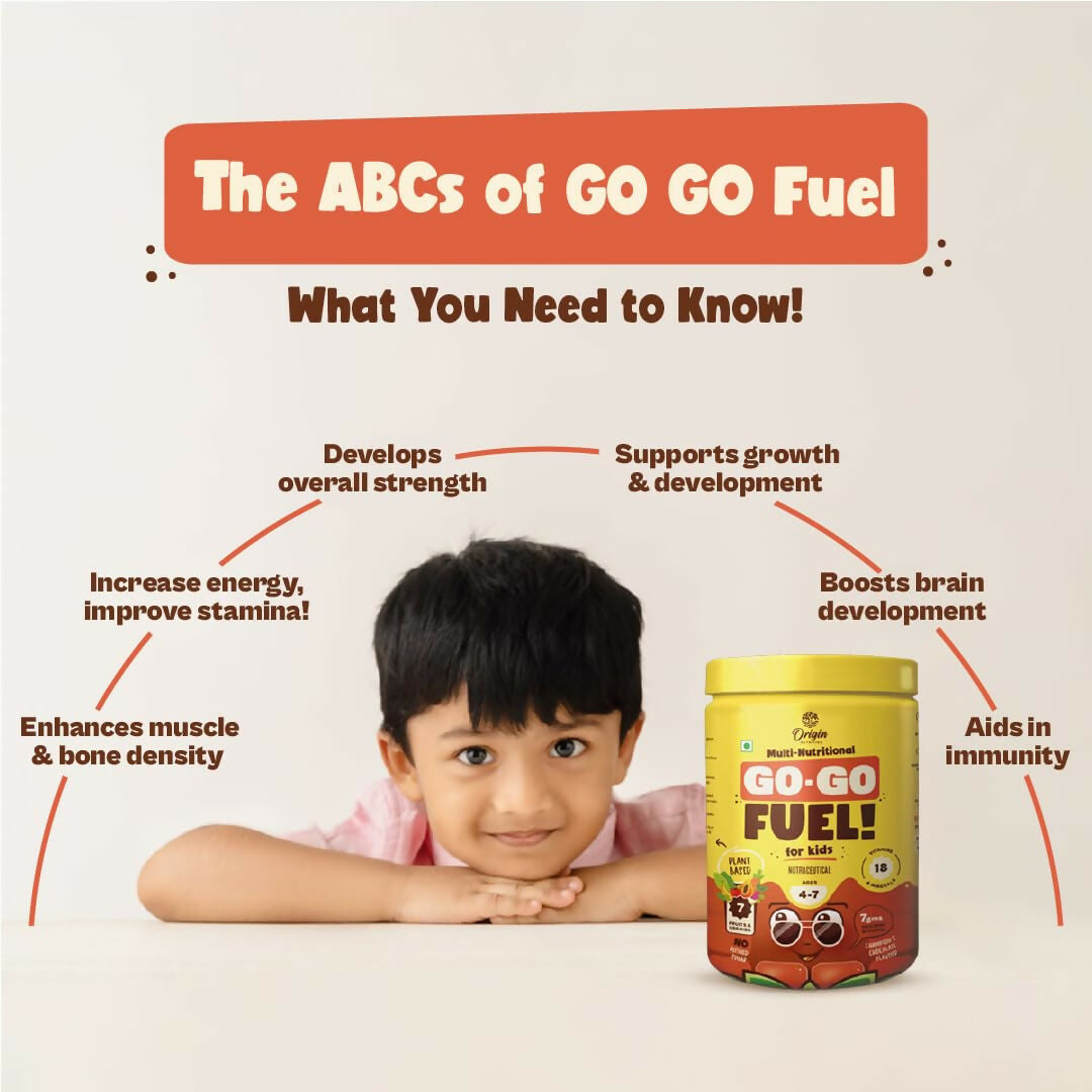 Origin Nutrition Multi Nutritional Go Go Fuel Health Drink For Kids, Ages 4-7 Yrs