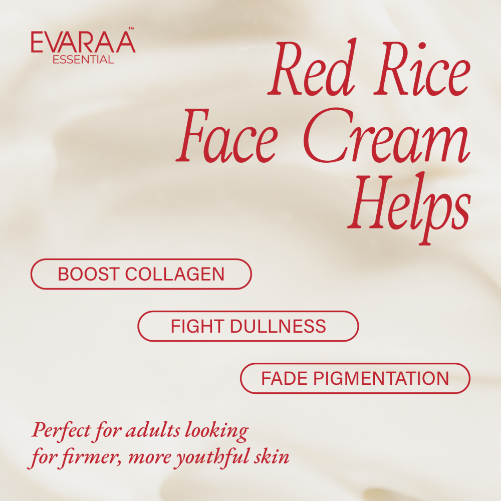 Evaraa Essential Red Rice Cream