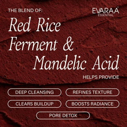Evaraa Essential Red Rice Scrub