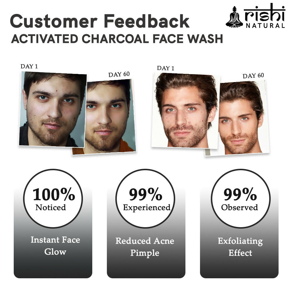 Rishi Natural Natural Activated Charcoal Face Wash