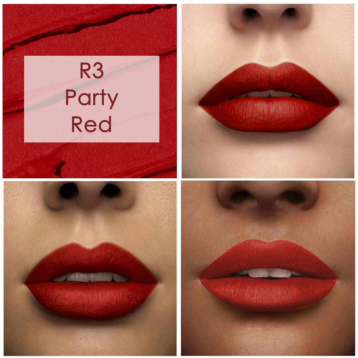 Good Vibes HydraGlow Creme Lipstick - Party Red