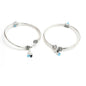 Mominos Fashion Kamal Johar Oxidised Silver Kadiyam Style Anklets