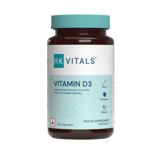 HK Vitals Vitamin D3 Capsules
