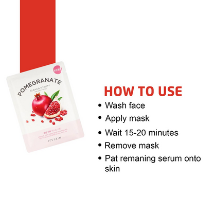 It's Skin The Fresh Pomegranate Mask Sheet
