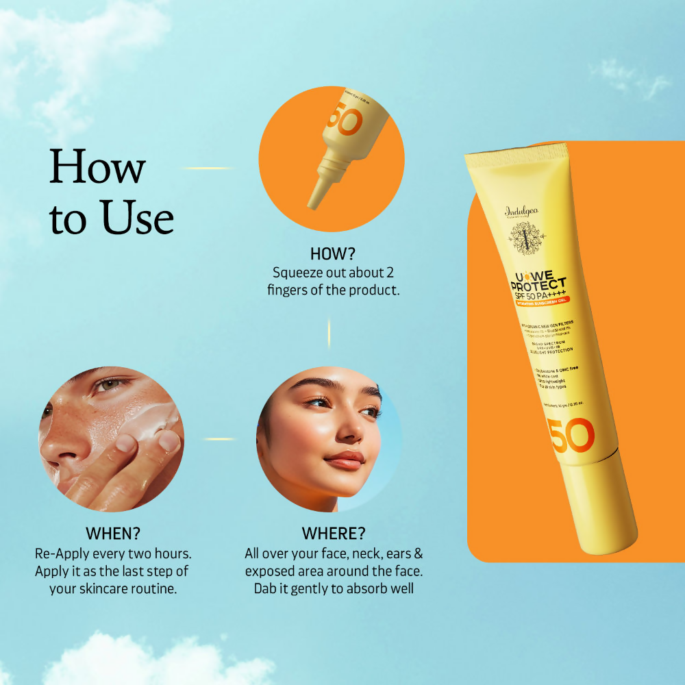 Indulgeo Essentials U-We Protect Hydrating Sunscreen Gel SPF 50 PA++++