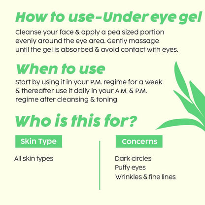 PLIX The Plant Fix Under-Eye Gel and SPF 50+ Guava Glow Sunscreen Combo