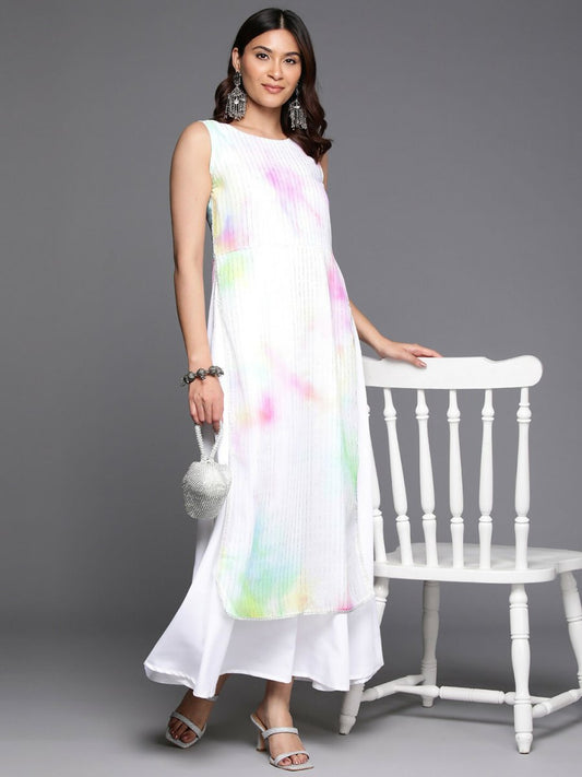 Ahalyaa Women's Traditional wear Ethnic Dress - Multi Color