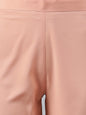 Janasya Peach Poly Crepe Solid Set