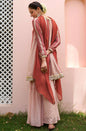 Janasya Multicolor Georgette Digital Floral Printed Set