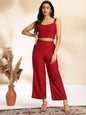Janasya Wine Moss Solid Set