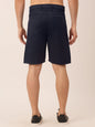 Jainish Men's Casual Cotton Solid Shorts ( SGP 153 Navy )