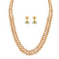 J Pearls 2 String Peach Pearl Set - Real Pearl Jewelry