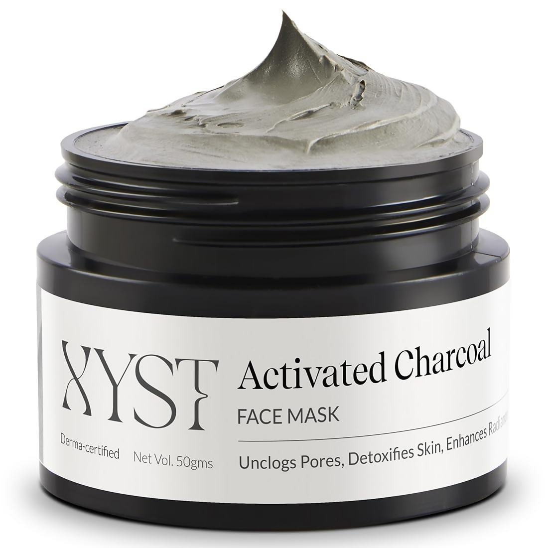 Xyst Derma Certified Activated Charcoal Clay Face Mask