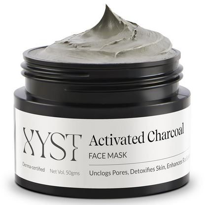 Xyst Derma Certified Activated Charcoal Clay Face Mask