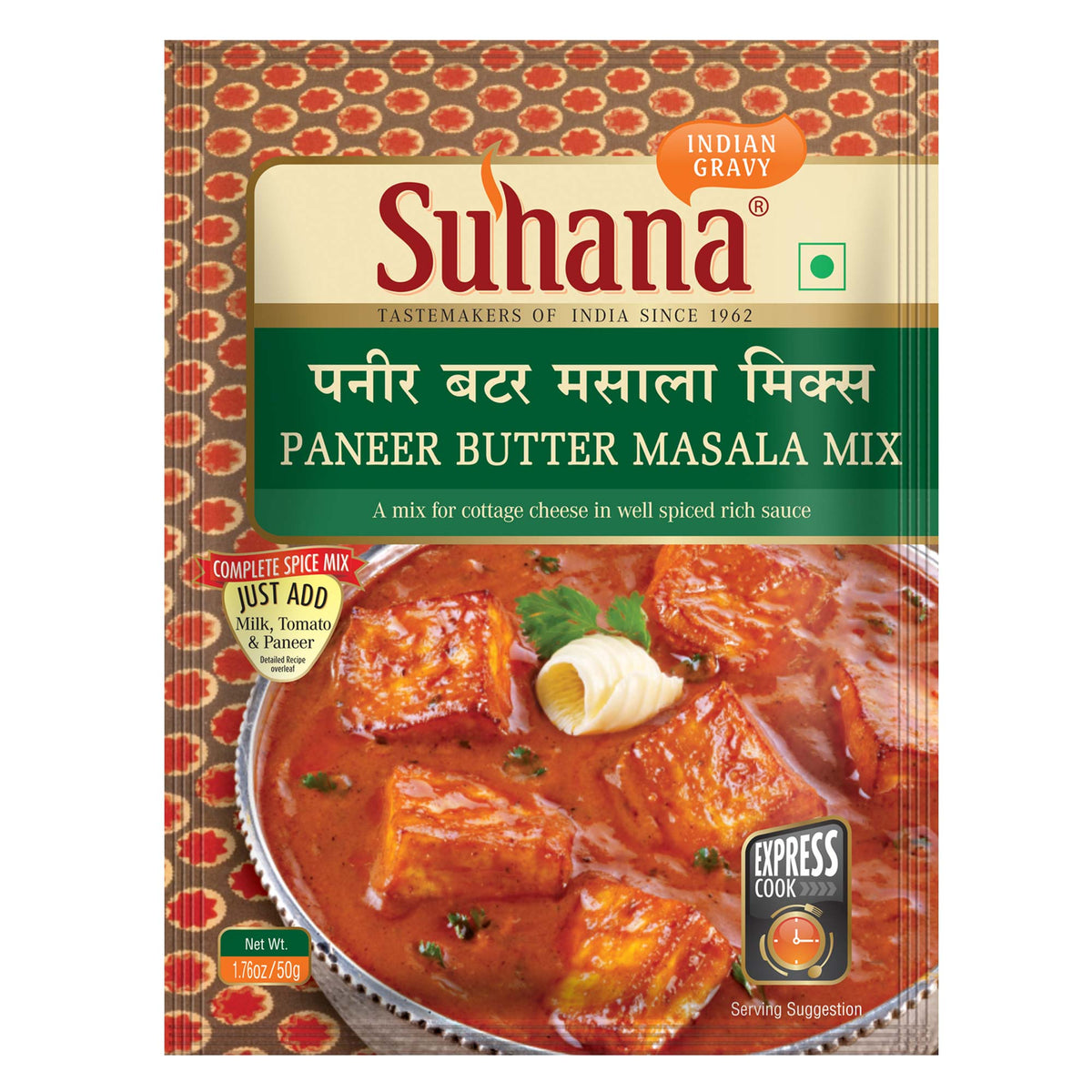 Suhana Paneer Butter Masala Mix