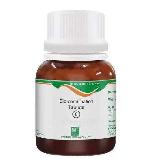 Bio India Homeopathy Bio-combination 6 Tablets