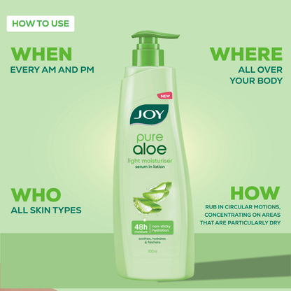 Joy Aloe Vera Serum Body Lotion