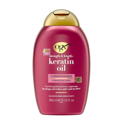 OGX Strength & Length + Keratin Oil Fortifying Anti-Frizz Conditioner