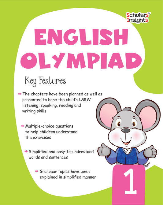 Scholars Insights English Olympiad Grade 1