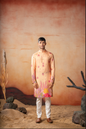Pastel Floral Printed Kurta by Hilo Design