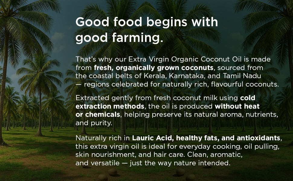 Pure & Sure Organic Extra Virgin Coconut Oil