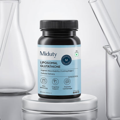 Miduty by Palak Notes Liposomal Glutathione Capsules