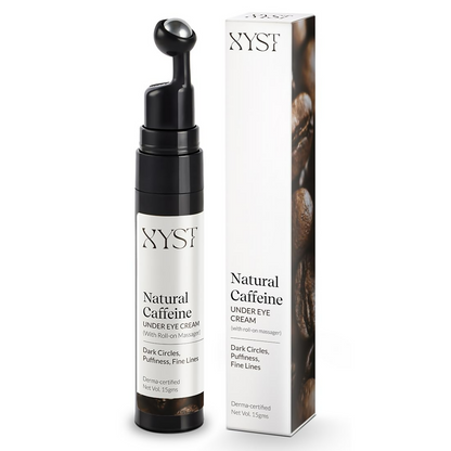 Xyst Natural Caffeine Under Eye Roll-On For Dark Circle