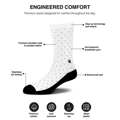 Socksoho Luxury Men Socks Epic Blue Edition