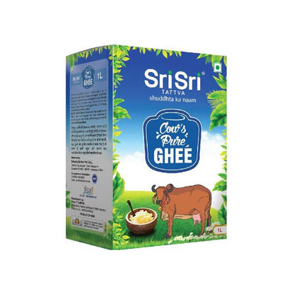 Sri Sri Tattva Cow's Pure Ghee | Pure Cow Ghee for Better Digestion and Immunity | Pure A2 Cow Ghee