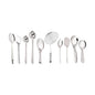 Stainless Steel Cooking and Serving Spoon - Set of 10