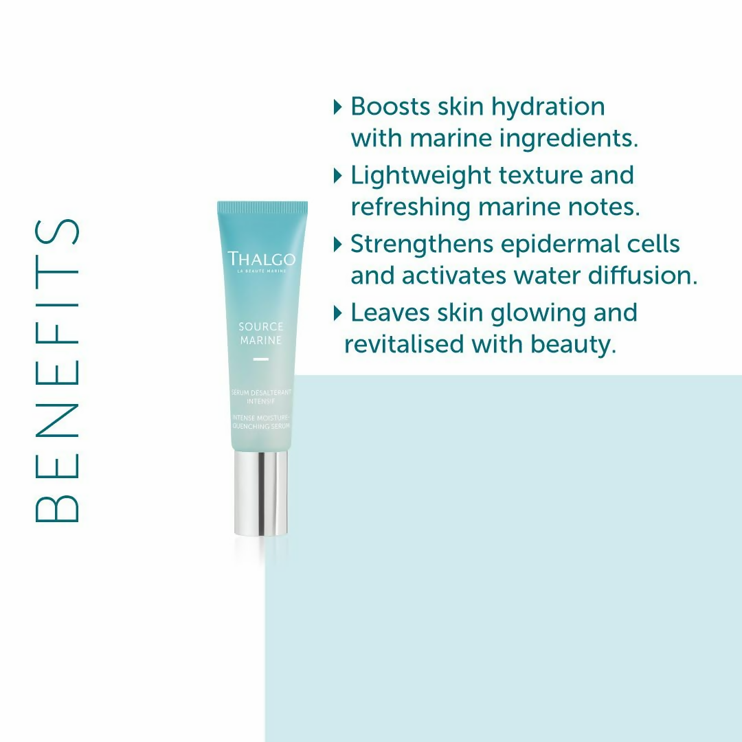 Thalgo Intense Moisture Quenching Serum - Deeply Hydrating Gel Serum
