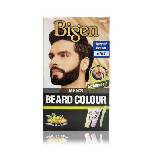 Bigen Men's Beard Color - Natural Brown B104