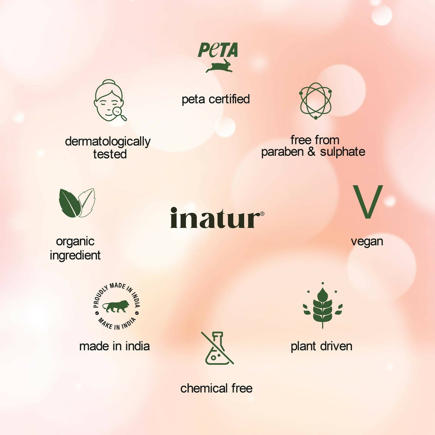 Inatur Lip and Cheek Tint Cherry