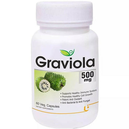 Biotrex Graviola 500mg Veg Capsules