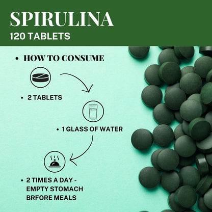 Herbal Hills Ayurveda Spirulina Tablets