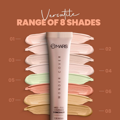 MARS Cosmetics Wonder Cover Liquid Concealer - Shade 04