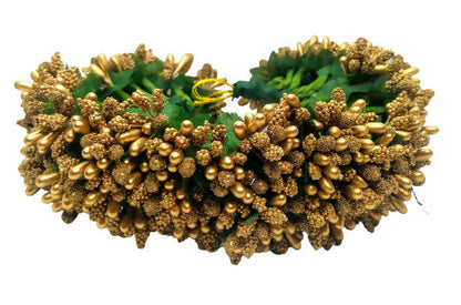Gold Pollens Bridal Gajra