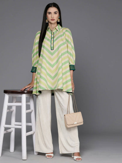 Ahalyaa Women's Traditional wear Tunic - Off White