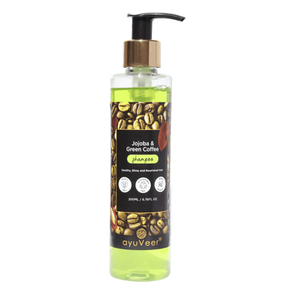 Ayuveer Jojoba & Green Coffee Shampoo