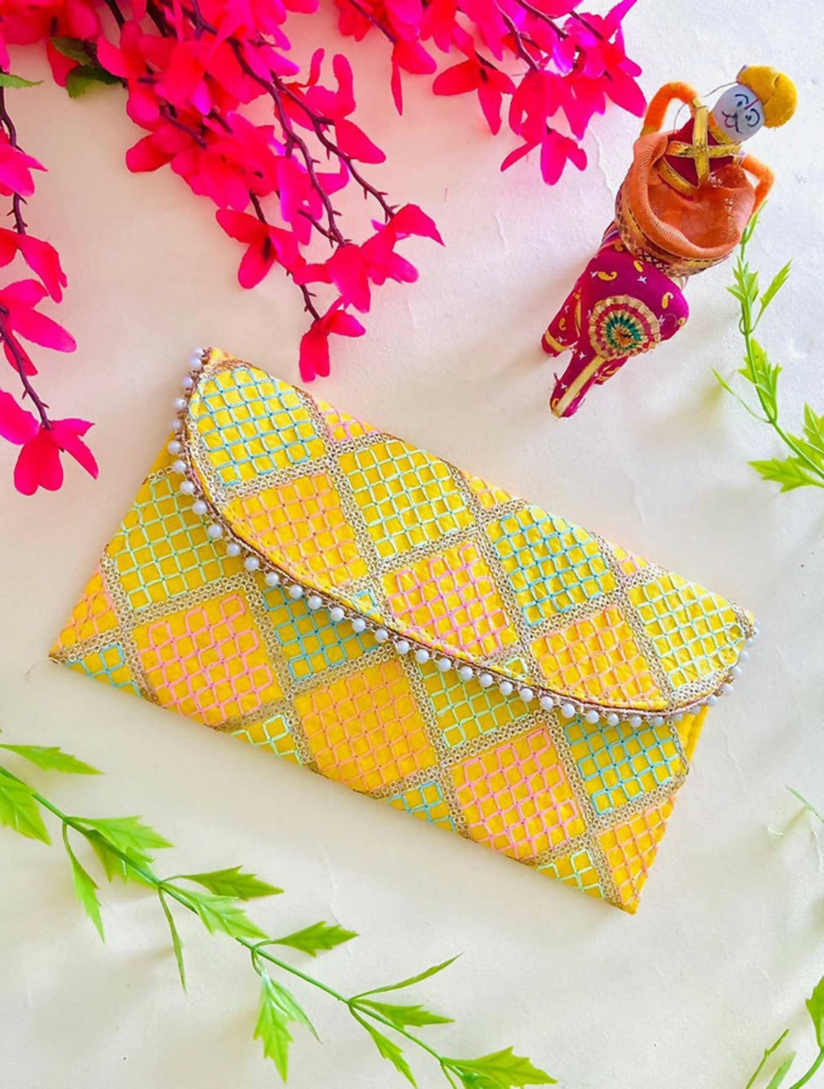 Joban Fashion Bridal Purse - Multicolor