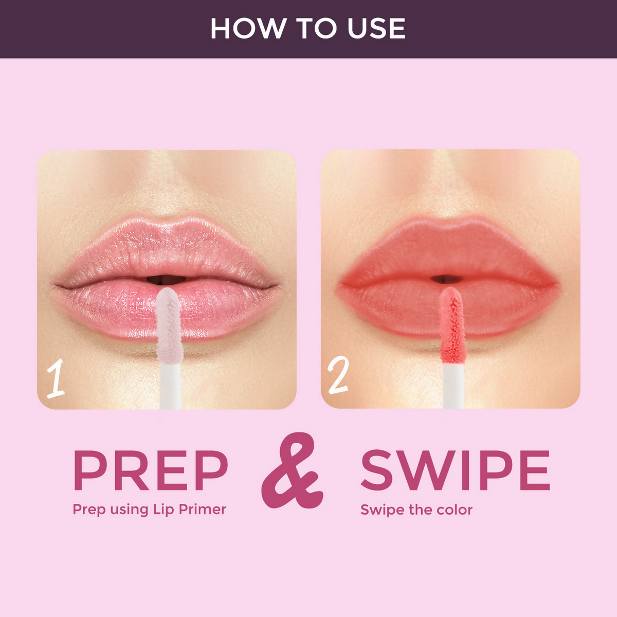Lotus Make Up Proedit Prep And Swipe Lip Color - PL03-Brown Sugar