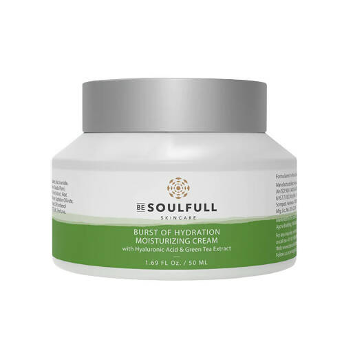 Be Soulfull Burst Of Hydration Moisturizing Cream