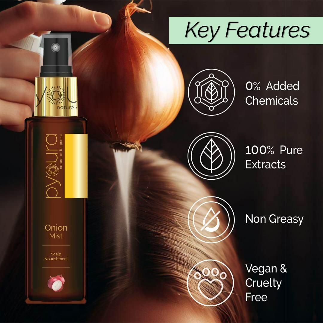 Pyoura Hair Fall & Repair Non-Greasy Onion Serum