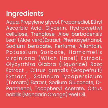 VI-JOHN Prakritik Tomato Face Serum, Moisturizes & Hydrates, Made With 100% Natural Bio Actives