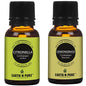 Earth N Pure Lemongrass & Citronella Essential Oils