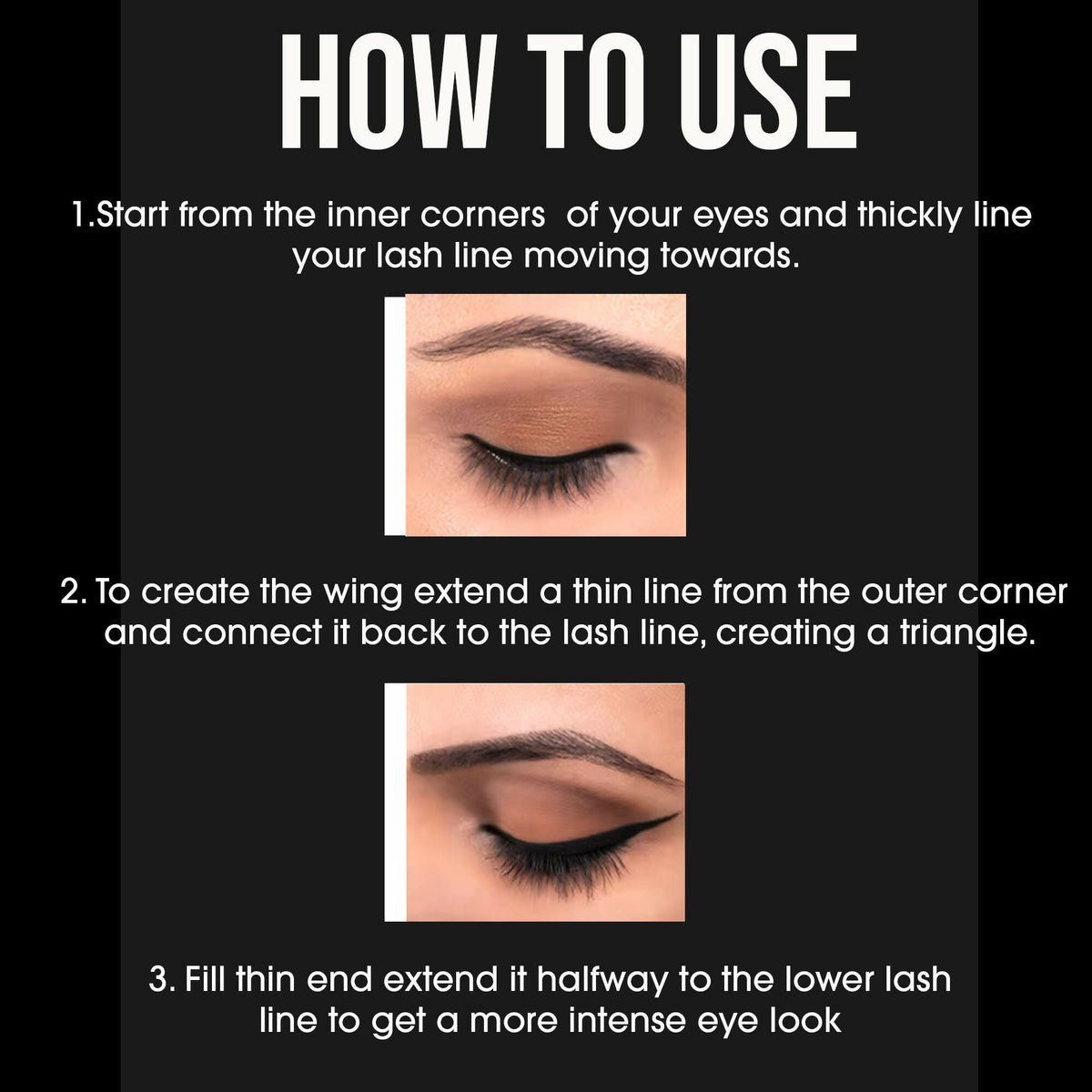 Colors Queen Very Matte Waterproof Eyeliner