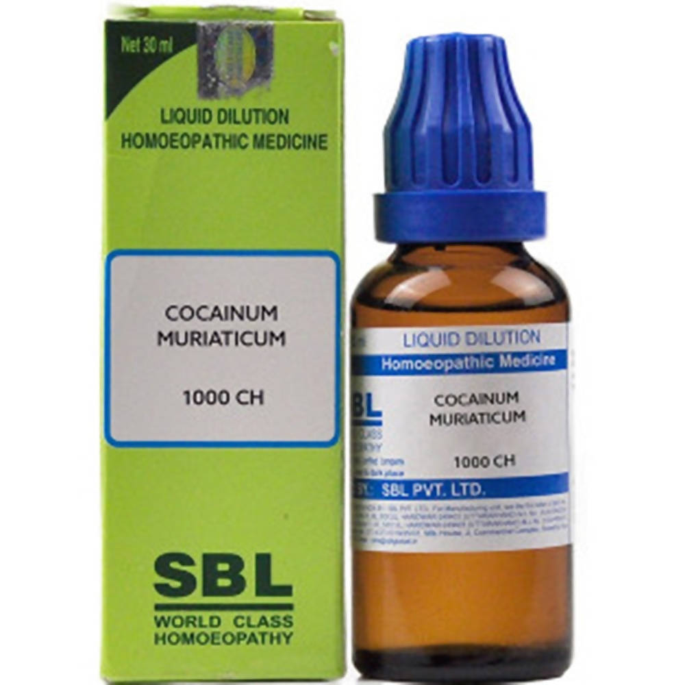 SBL Homeopathy Cocainum Muriaticum Dilution