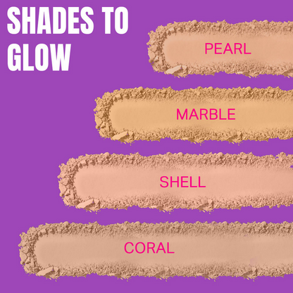 Elle 18 Lasting Glow Compact - 4 Coral