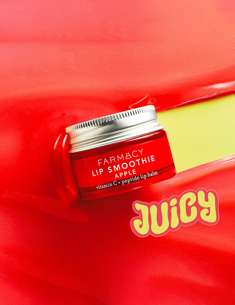 Farmacy Lip Smoothie Vitamin C + Peptide Lip Balm - Apple