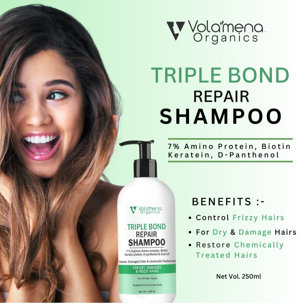 Volamena Organics Triple Bond Repair Shampoo